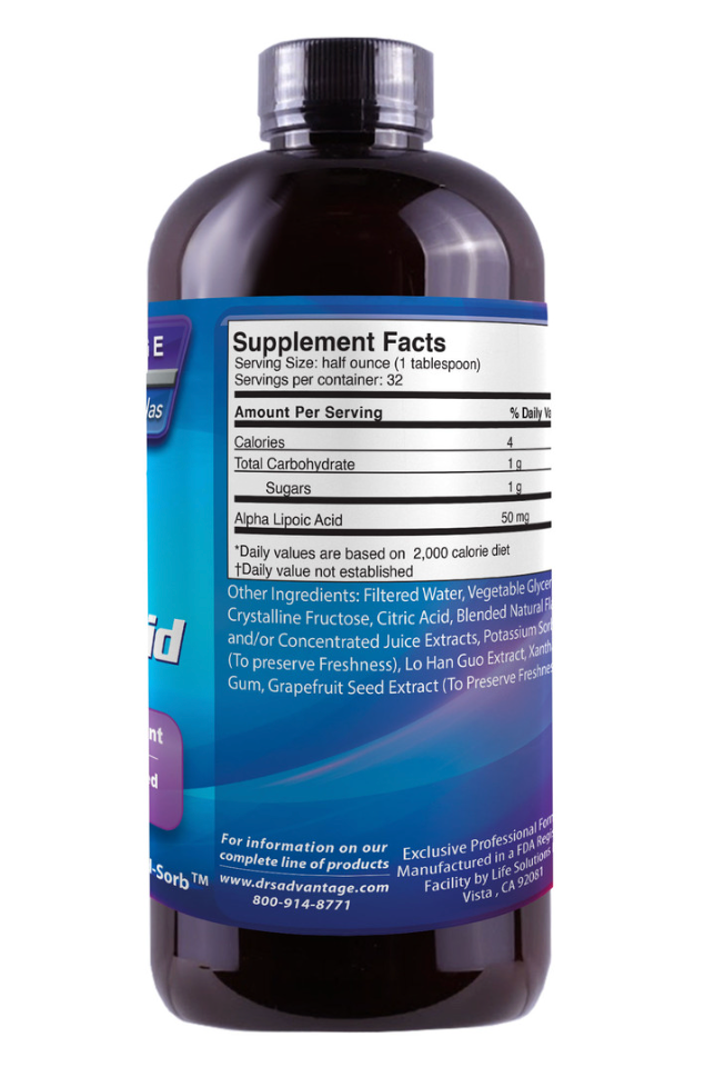 Liquid Alpha Lipoic Acid